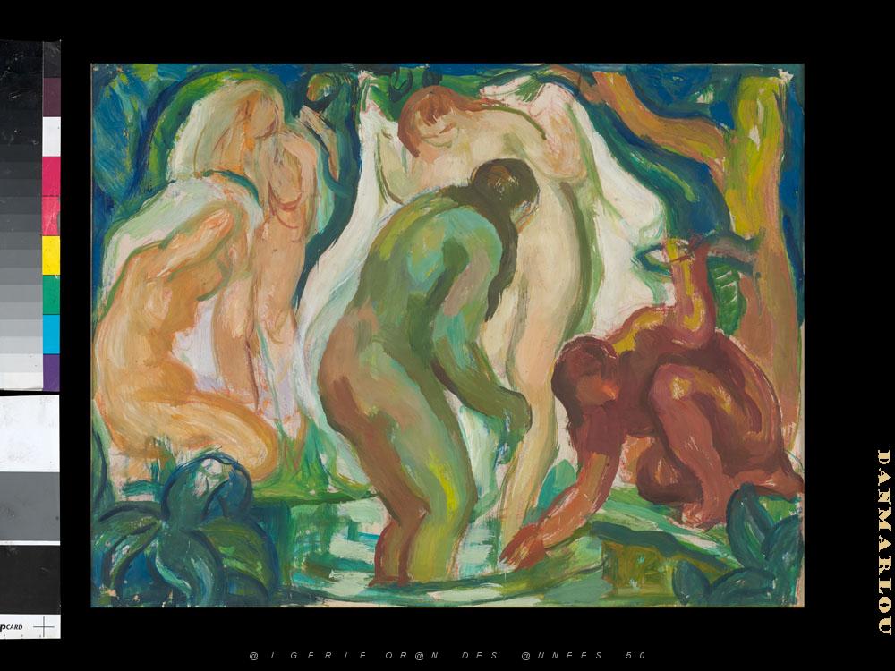 AUGUSTIN FERRANDO 1880-1957 20 -  Les baigneuses ( vers 1942).jpg